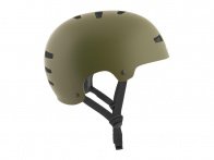 TSG "Evolution Solid Colors" BMX Helmet - Satin Olive