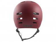 TSG "Evolution Solid Colors" BMX Helmet - Satin Oxblood