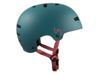 TSG "Evolution Women Solid Color" BMX Helm - Satin Ocean Depths