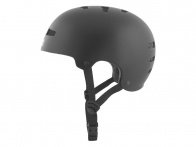 TSG "Evolution Youth Solid Color" BMX Helm - Satin Black