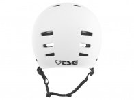 TSG "Evolution Youth Solid Color" BMX Helmet - Satin White