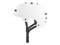 TSG "Evolution Youth Solid Color" BMX Helm - Satin White