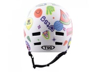 TSG "Nipper Maxi Graphic Design" Helm - White Happy Sticker