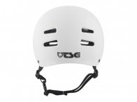 TSG "Skate/BMX Solid Colors" BMX Helmet - Injected White