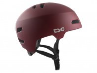 TSG "Status Solid Colors" BMX Helm - Satin Oxblood