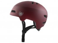 TSG "Status Solid Colors" BMX Helm - Satin Oxblood