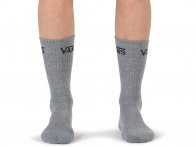 Vans "Classic Crew" Socken (3 Paar) - Heather Grey/Black