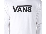 Vans "Classic LS" Longsleeve - White/Black