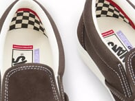 Vans "Skate Slip-On" Shoes - Chocolate Brown