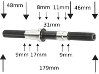 eclat "Cortex Freecoaster" 2017 Axle