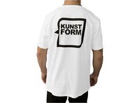 kunstform "Back Logo v2" T-Shirt - White