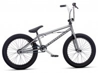 silver bmx bike