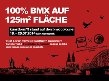 kunstform?! BMX Shop auf dem BMX CGN Contest