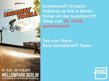 kunstform?! BMX Shop beim Highway to Hill in Berlin