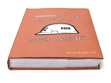 30 Years Of Posh Woods BMX Buch