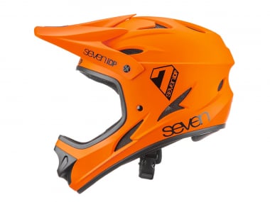 7 Protection "M1" Fullface Helm - Orange