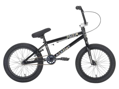 Academy BMX "Origin 16" BMX Bike - 16 Inch | Gloss Black / Polsihed