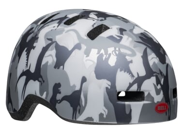 Bell "Lil Ripper" BMX Helm - Gray/Silver Camosausurs