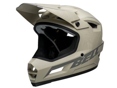 Bell "Sanction 2 DLX MIPS" Fullface Helmet - Step Up Matte Tan/Gray 23