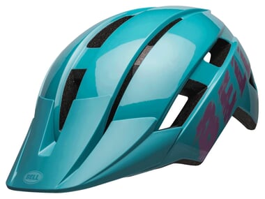 Bell "Sidetrack II Youth" MTB Helm - Light Blue/Pink