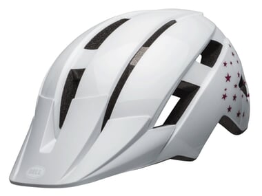 Bell "Sidetrack II Mips Youth" MTB Helmet - White Stars