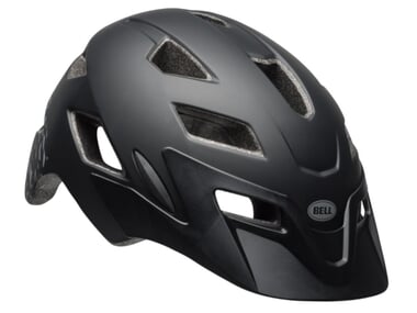 Bell "Sidetrack Youth" MTB Helm - Matte Black/Silver