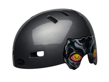 Bell "Span" BMX Helm - Nightwalker Gloss Gun Metal