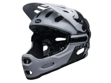 Bell "Super 3R MIPS" Fullface Helmet - Matte White/Black