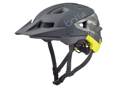 Bolle "Trackdown MIPS" MTB Helm - Matt Black / Acid