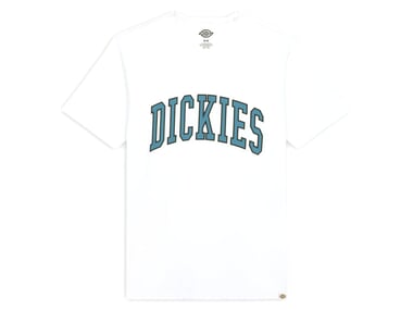 Dickies "Aitkin" T-Shirt - White/Lincoln Green