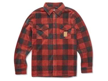 Etnies "Woodsman Fleece" Jacke - Brick Red