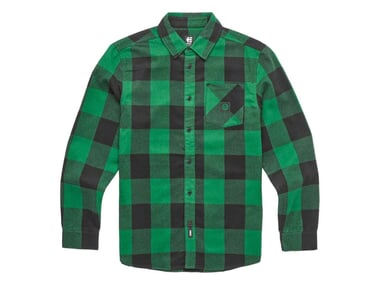 Etnies X Dig BMX "Flannel" Hemd - Black/Green