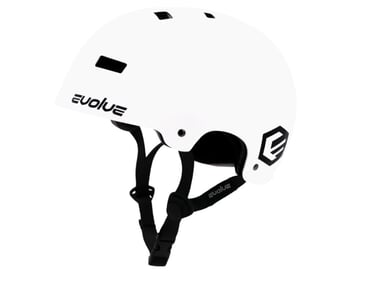 Evolve "Curb Evo" BMX Helmet - Glossy White