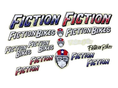 Fiction BMX "15 Pack" Stickerset