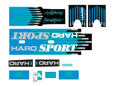 Haro Bikes “1988 Sport” Sticker Set