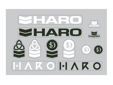 Haro Bikes "SD V3" Stickerset