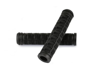 Haro Bikes "Team Black Flangless" Grips - Without Flange