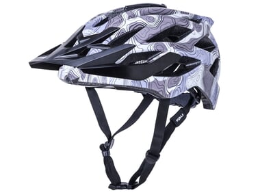 Kali Protectives "Lunati" MTB Helm - Topo Camo Matt Purple