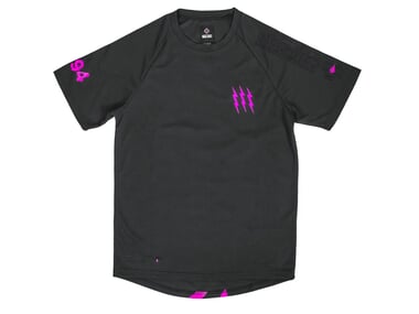 Muc-Off "Short Sleeve Riders" Trikot - Grau/Pink