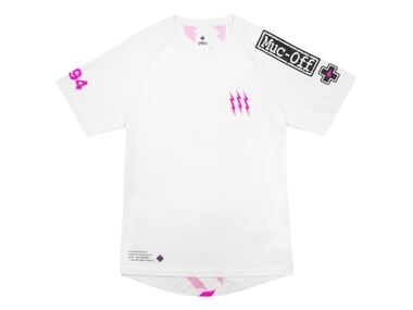 Muc-Off "Short Sleeve Riders" Jersey - White/Pink