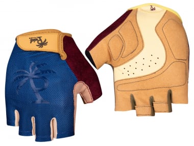 Pedal Palms "Navy / Tan" Kurzfinger Handschuhe