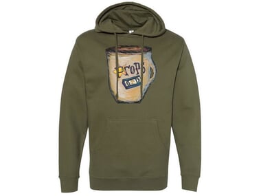 Props "Coffee & VHS" Hooded Sweater Pullover - Olive