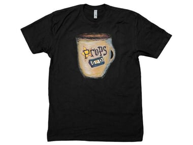 Props "Coffee & VHS" T-Shirt - Black