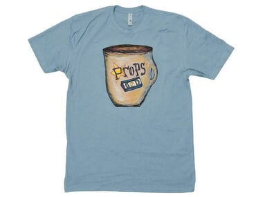 Props "Coffee & VHS" T-Shirt - Blue