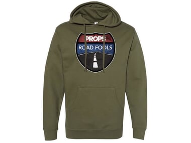 Props "Road Fools" Hooded Sweater Pullover - Olive