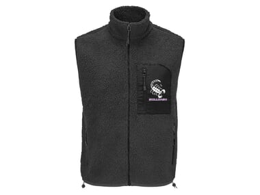 Skilldash "Wotrh The Trouble Fleece" Weste - Black