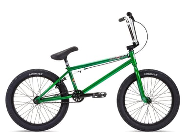 Black and green mongoose bike best sale