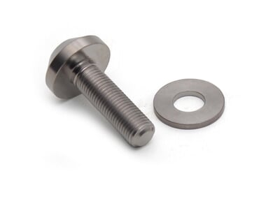 TLC Bikes "Metric Titanium 10mm (3/8")  Female" Hub Bolt