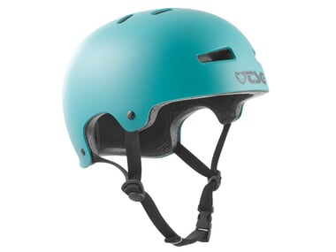 TSG "Evolution Solid Colors" BMX Helmet - Satin Cauma Green