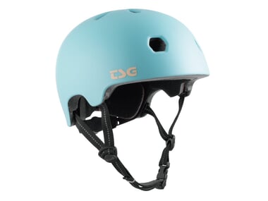 TSG "Meta Solid Color" BMX Helmet - Satin Blue Tint